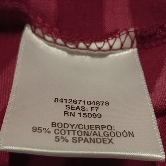 Laura Scott Flared 3/4 Sleeve Shirt L Never Worn - Picture 6 of 10